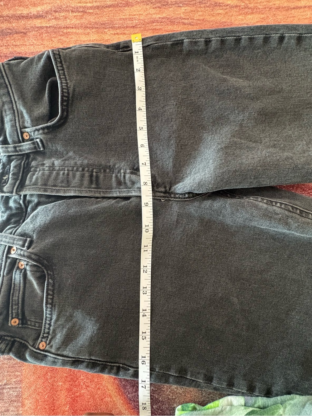 Denim Forum The Arlo High Rise Straight Jeans – 28L | Size 27 Black Casual - Picture 10 of 13